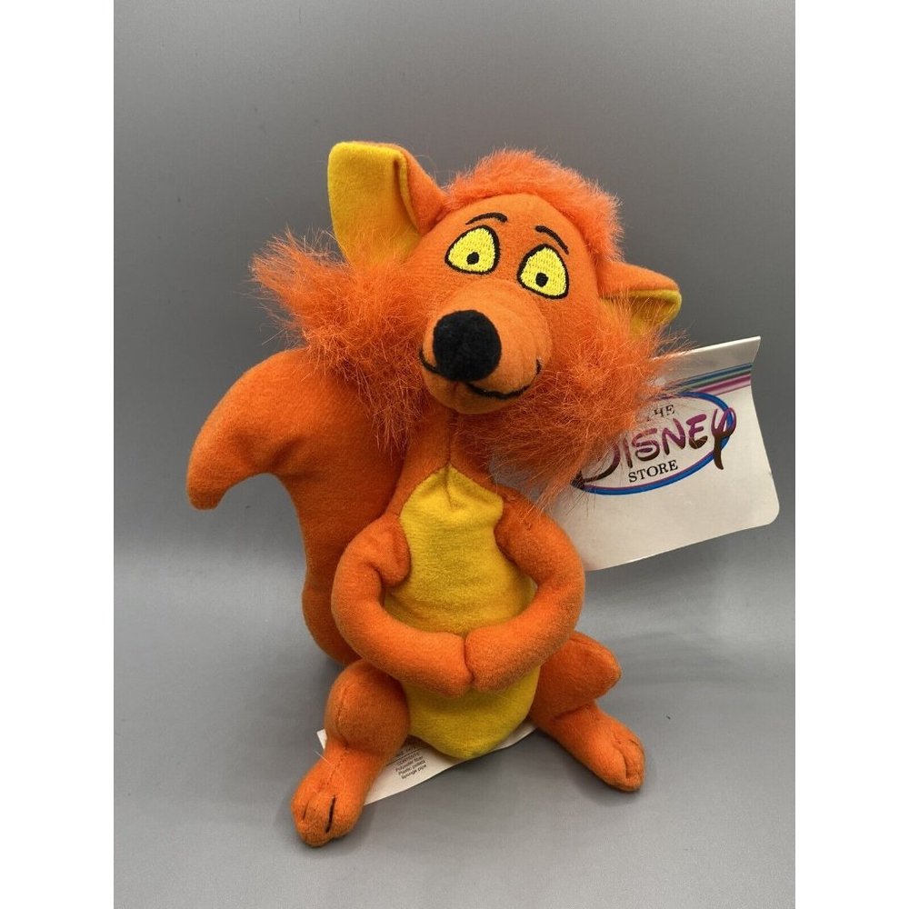 Mary Poppins Orange Fox Mini Bean Bag Beanie Plush Disney Store NWT BB